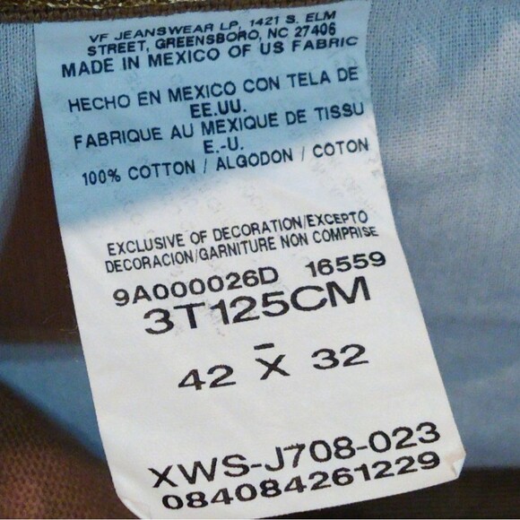 NWT Schmidt Workwear Tan Utility Work Pants - Picture 9 of 9